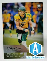2021 Panini Chronicles Prestige Draft Picks Trey Lance #81 Rookie